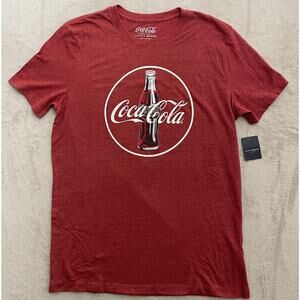 NWT Coca Cola Bottle Circle Tee LUCKY BRAND Size Medium Red Shirt
